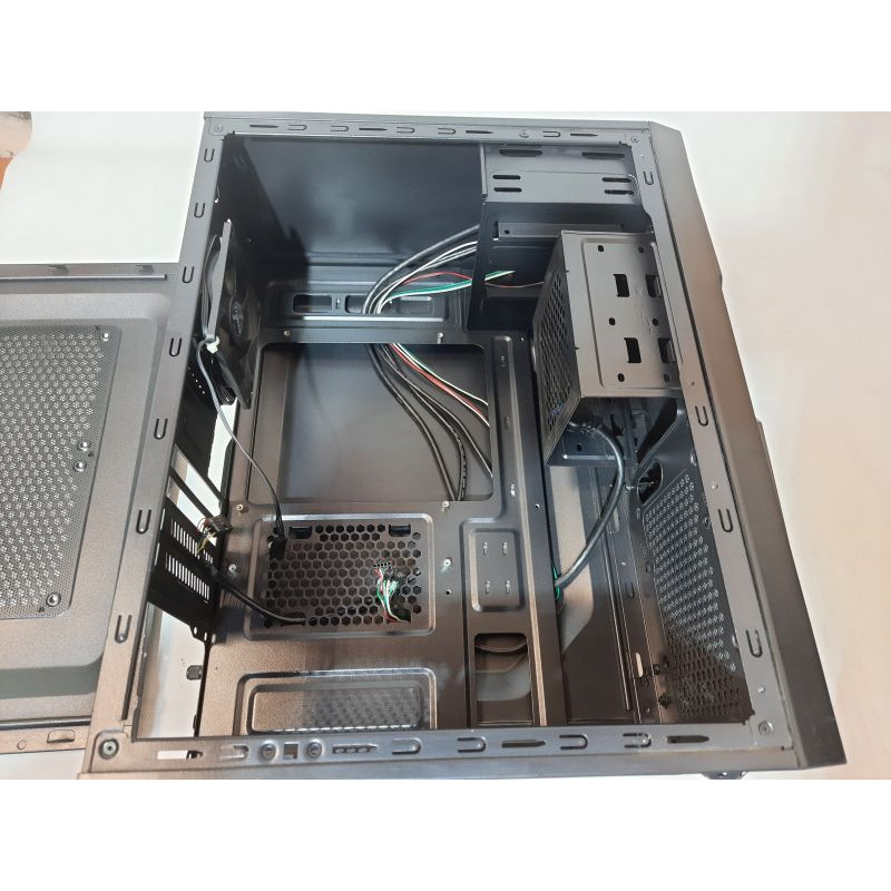 Used Case Zalman T4, 427x364x189, without PSU (bottom) mATX