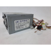 БУ Блок живлення 400 Вт L&C, 24+4 pin, живлення відеокарти - Ні, 80 мм, ATX, LC42XC