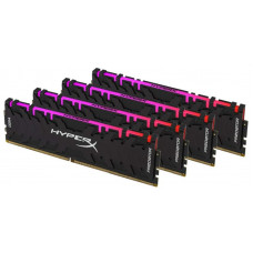 Used RAM 32 GB (4x8GB) DDR4, for PC, HyperX (3200 MHz, 1.35 V, CL16, HX432C16PB3AK4/32)