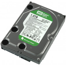 Used Hard drive 1 TB Western Digital (3.5", 5400 rpm, 64 MB, SATAIII, WD10EARS)