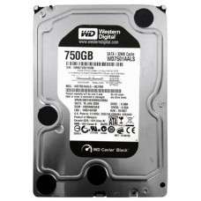 Used Hard Drive 750 GB Western Digital (3.5", 7200 rpm, 32 MB, SATAII, WD7501AALS)