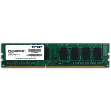 БУ Оперативная память 2 ГБ, DDR3, для ПК, Patriot (1333 МГц, 1.5 В, CL9, PSD32G133381)