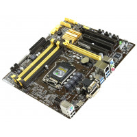 БУ Материнська плата s1150, ASUS H87M-PLUS (4xDDR3, Intel H81, PCI-Ex16x2, VGA, DVI, HDMI, microATX)
