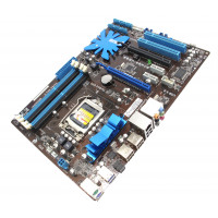 Used Motherboard s1156, ASUS P7H55/USB3 (4xDDR3, Intel H55, PCI-Ex16x2, ATX)