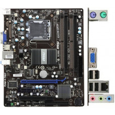 БУ Материнская плата s775, MSI G41M-SP20 (2xDDR3, Intel G41, PCI-Ex16x1, VGA, microATX)