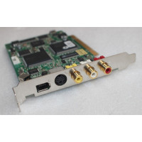 БУ Плата нелінійного відеомонту Canopus DVStorm XA PLUS DVX-E1, PCI, S-video, FireWire, Composite