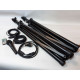 Used Acoustic set Rockville RPG122K, 12" speakers, 250W, mixer, Bluetooth, USB, stands