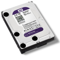 Used Hard drive 2 TB Western Digital (3.5", 5400 rpm, 64 MB, SATAIII, WD20PURX)
