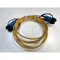 БУ Патч-корд оптоволоконний AMP 6348260-2 (SC-SC, Duplex, Singlemode, 2m)