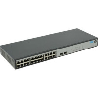 БУ Коммутатор неуправляемый HP 1420-24G-2SFP Layer 2, 24 x Gigabit, 2 x SFP