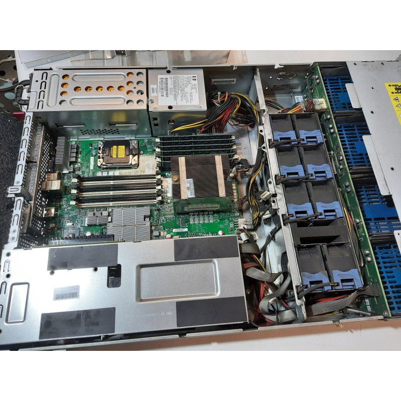 Used SHD 2U HP StorageWorks X1600 G2 (12x3.5", 2x2.5") Xeon E5520, 12Gb DDR3, HDD, 2x750W