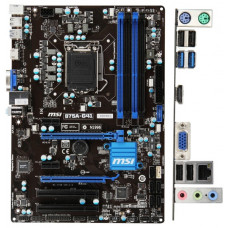 Used Motherboard s1155, MSI B75A-G41 (4xDDR3, Intel B75, PCI-Ex16x2, VGA, HDMI, ATX)