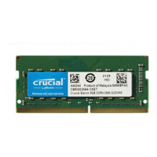 Used RAM 8 GB, DDR4, for laptops, Crucial (2666 MHz, 1.2 V, CL19, CT8G4SFRA266.M4FE)