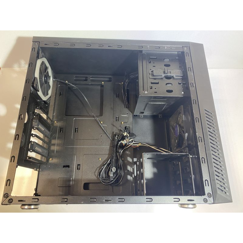 Used Case Cooler Master Silencio 550, 505x451x210, without PSU (bottom) ATX
