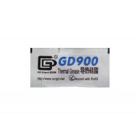 Thermal paste GD900 0.5g, bag -50200°C, 4.8 W/m-K, gray