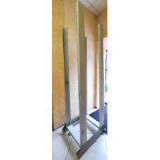 БУ Стійка дворамна 42U 600x600 NoName, до 200кг, на ніжках, дефекти