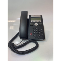 Used IP phone Polycom SoundPoint IP 331, 2 x Ethernet, SIP (RFC 3261), G.711 µ/A and G.729A, PoE
