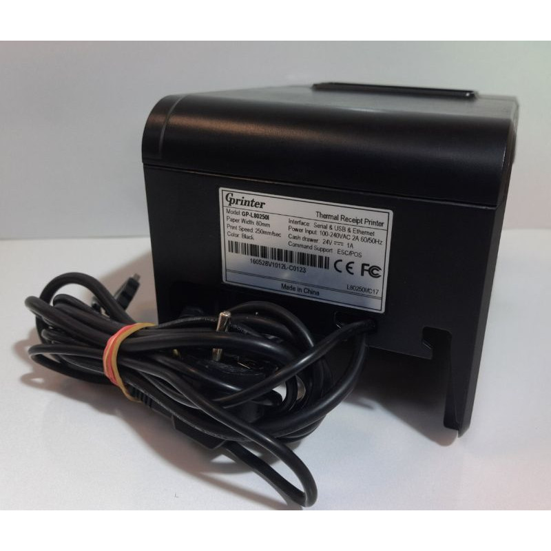Thermal receipt printer Gprinter GP-L80250I, 203 dpi, USB, RS-232, Ethernet, auto cutter