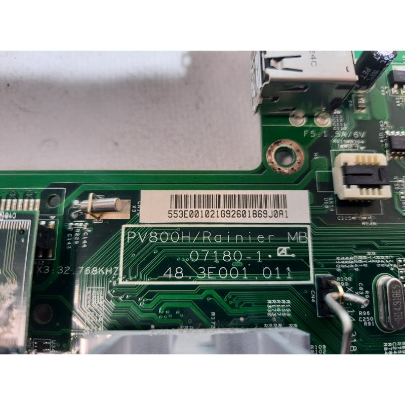 БУ Материнская плата для тонкого клиента HP PV800H (VIA Eden 1 GHz, 1Gb DDR2, 2Gb SSD, VGA, DVI)