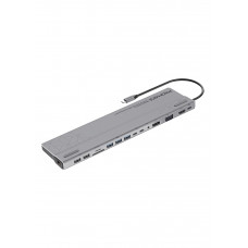 Docking station PromateBaseLink-Pro USB Type-C, USB 3.0, VGA, HDMI, DP, Ethernet, 3.5 mm Jack