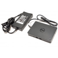 БУ Док-станція Dell WD15 130 Вт Thunderbolt 3 Dock, підключення USB Type C (452-BCCQ)
