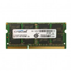 БУ Оперативная память 8 ГБ, DDR3L, для ноутбуков, Crucial (1600 МГц, 1.35 В, CT102464BF160B.M16FED)