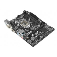 Used Motherboard s1150, ASRock H81M-HDS (2xDDR3, Intel H81, PCI-Ex16x1, VGA, DVI, HDMI, microATX