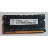 Used RAM 2 GB, DDR2, for laptops, PQI (800 MHz, 1.8 V, CL6, MECER502PA7304-09374)