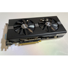 БУ Відеокарта Sapphire Radeon RX 570 Nitro+ (8 ГБ, GDDR5, 256 біт, 1244/7000 МГц, DVI, HDMI, DPort
