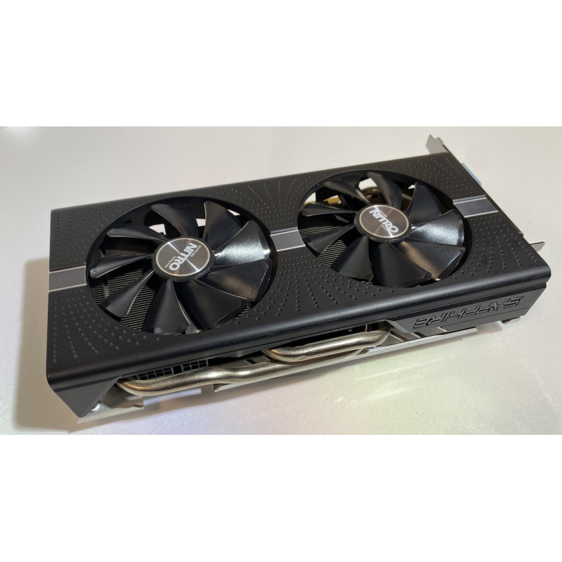 БУ Видеокарта Sapphire Radeon RX 570 Nitro+ (8 ГБ, GDDR5, 256 бит, 1244/7000 МГц, DVI, HDMI, DPort