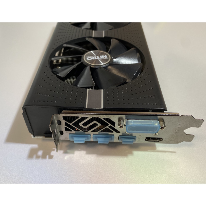 БУ Видеокарта Sapphire Radeon RX 570 Nitro+ (8 ГБ, GDDR5, 256 бит, 1244/7000 МГц, DVI, HDMI, DPort
