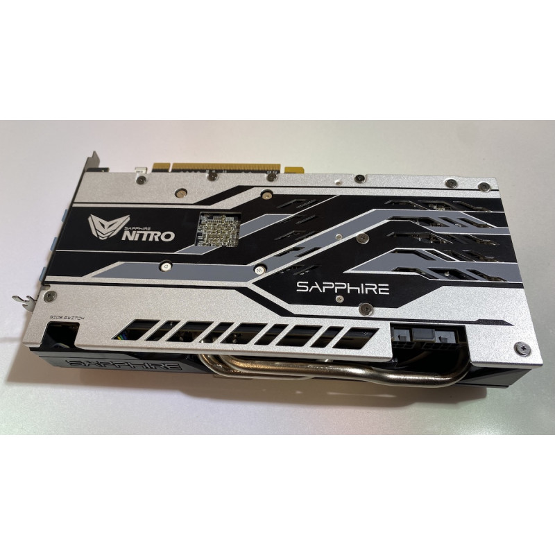 БУ Видеокарта Sapphire Radeon RX 570 Nitro+ (8 ГБ, GDDR5, 256 бит, 1244/7000 МГц, DVI, HDMI, DPort