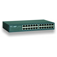 Used Switch unmanaged AMP PEL-SW-24PORT-UMGD-EU, 24 x Fast Ethernet