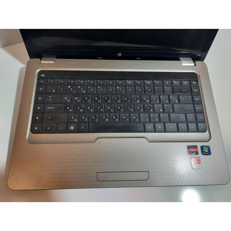 Used Notebook 15.6" HP G62-b12ER, Turion II Dual P540 (2.4 GHz) 2GB DDR3, Radeon HD5470, 250GB HDD