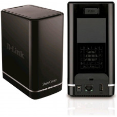 Сервіс NAS D-Link DNS-320L, до двох дисків 3.5" (без HDD), USB2.0, Gigabit Ethernet