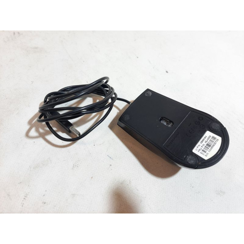 БУ Миша провідна Lenovo Optical Mouse, USB Black (45J4889)