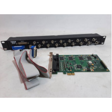 БУ Плата відеозахоплення iTV FS6-e, до 16 камер, підключення PCI-e x1