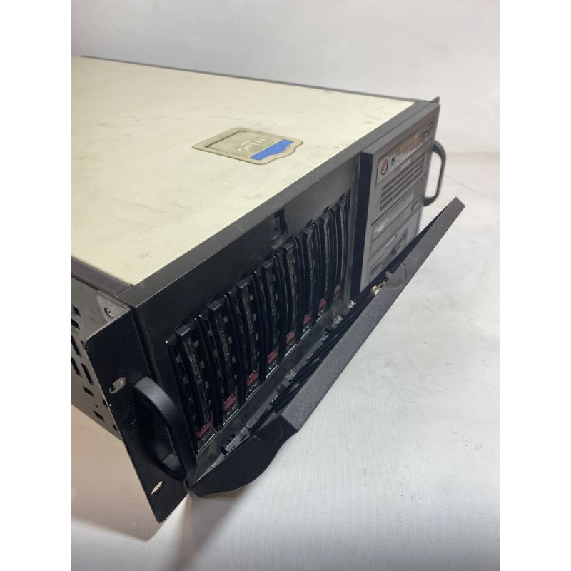 БУ Корпус для сервера 4U Supermicro CSE-743, 426x531x178мм, EATX, 8x3.5" hot-swap, 645W