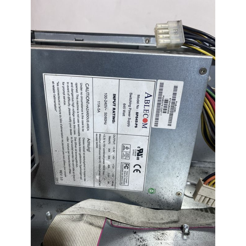 БУ Корпус для сервера 4U Supermicro CSE-743, 426x531x178мм, EATX, 8x3.5" hot-swap, 645W