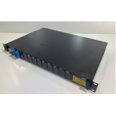 Used Optical Patch Panel, 1U AMP Netconnect, 12 ports, SC duplex (0-1206138-8)