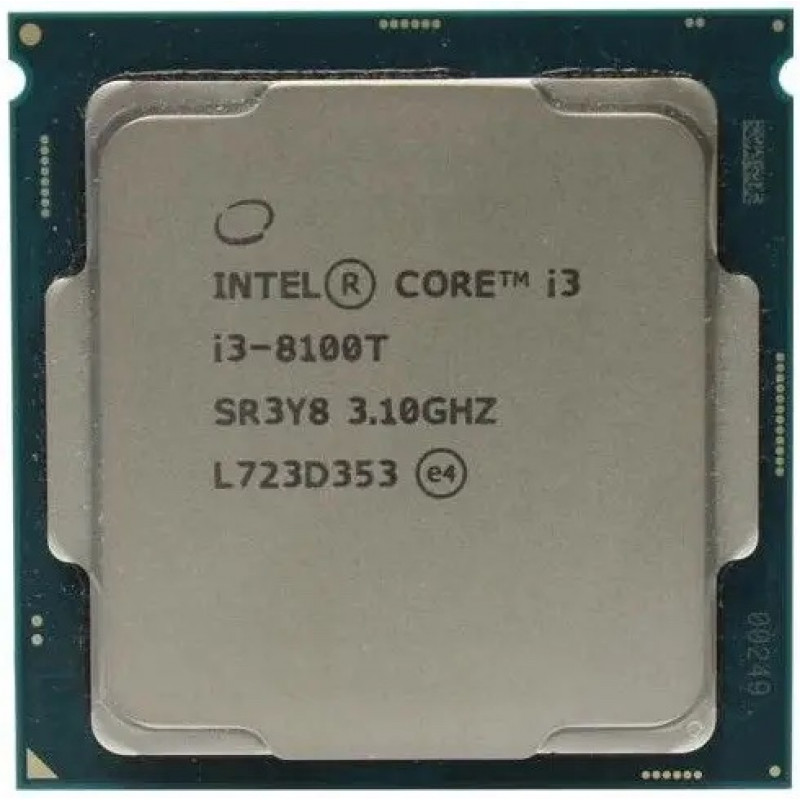 БУ Процессор s1151 Intel Core i3-8100T, 3,1-3,1 МГц, 4-4 core, Intel UHD Graphics 630, 25W