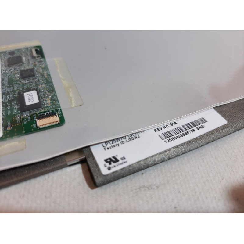 БУ Матриця (дисплей) 12.5" LG LP125WH2 (LED, IPS, 1366x768, 40pin справа внизу, матова)