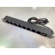 БУ Блок розеток MY 19" 8 розеток, выкл., сталь, корпус PDU 220В, 16А, С14 (GNS2808)