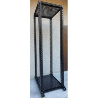 БУ Стойка двухрамная 42U 600x800, до 400кг, на ножках