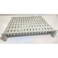 Used Console shelf 19" 2U for server cabinet/rack, 445x400 mm