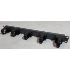 БУ Кабельный организатор 1U Molex 25.B016G, кольца пластик, кольца пластик