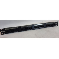 Used Patch panel 24 ports, 1U Avaya, Cat.5e, UTP (1100PSE)