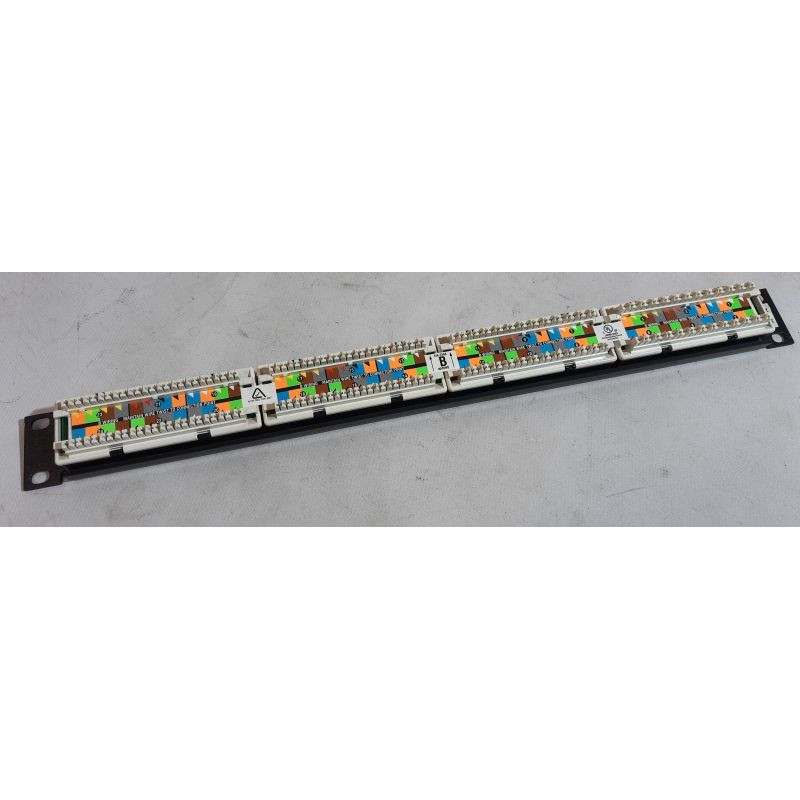 Used Patch panel 24 ports, 1U Avaya, Cat.5e, UTP (1100PSE)