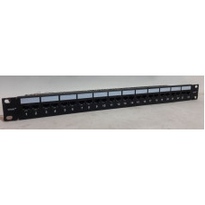Used Patch panel 24 ports, 1U ULAN, Cat.5e, FTP (UEC-URP-24-UD2)
