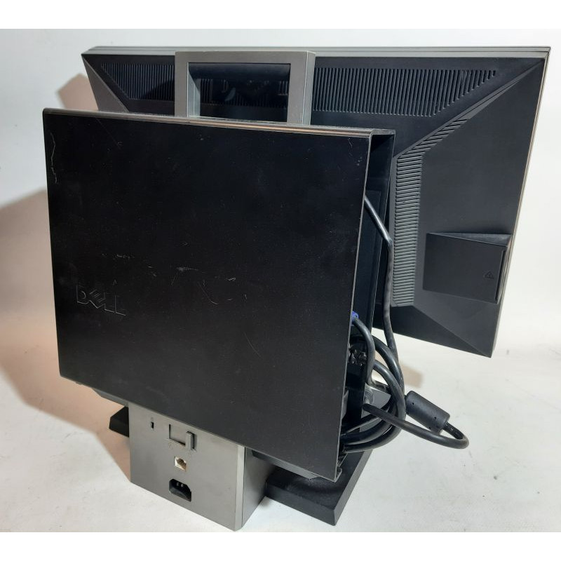 Used PC with Dell Optiplex 3010 USFF monitor, 19" P1911b, Pentium G620 (2.6Ghz) 4Gb DDR3, 320Gb